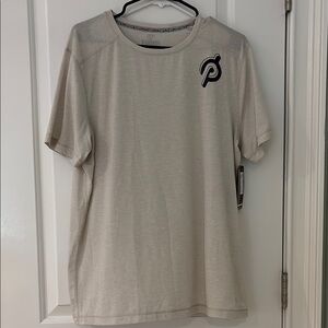 Peloton Cream Short Sleeve Tee